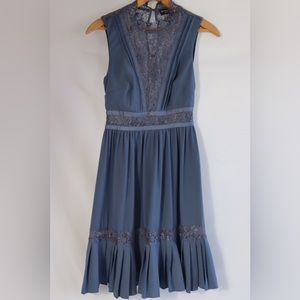 New Little Mistress petite lace mini dress new